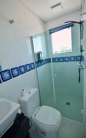 Casa de condomínio para alugar com 150m², 3 quartos e 3 vagas Casa de condomínio para alugar com 150m², 3 quartos e 3 vagasSuíte 2 - Banheiro