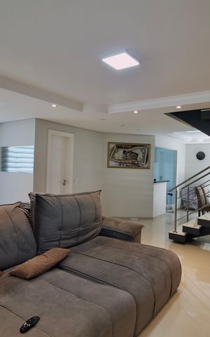 Casa de condomínio para alugar com 150m², 3 quartos e 3 vagas Casa de condomínio para alugar com 150m², 3 quartos e 3 vagasSala