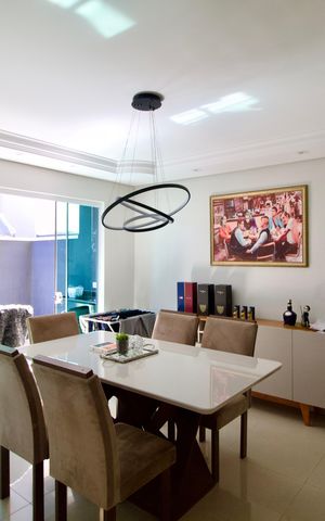 Casa de condomínio para alugar com 150m², 3 quartos e 3 vagas Casa de condomínio para alugar com 150m², 3 quartos e 3 vagasSala de Jantar