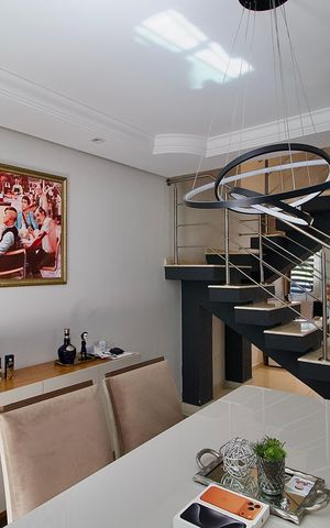 Casa de condomínio para alugar com 150m², 3 quartos e 3 vagas Casa de condomínio para alugar com 150m², 3 quartos e 3 vagasSala de Jantar