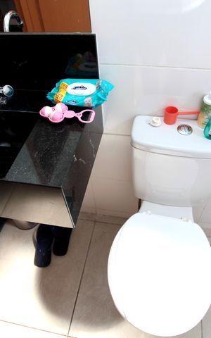 Apartamento à venda com 159m², 3 quartos e 1 vaga Apartamento à venda com 159m², 3 quartos e 1 vagaBanheiro Social