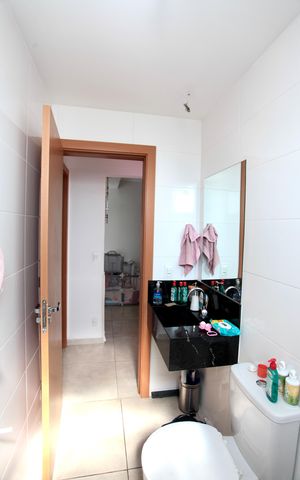 Apartamento à venda com 159m², 3 quartos e 1 vaga Apartamento à venda com 159m², 3 quartos e 1 vagaBanheiro Social