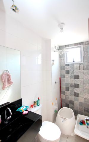 Apartamento à venda com 159m², 3 quartos e 1 vaga Apartamento à venda com 159m², 3 quartos e 1 vagaBanheiro Social