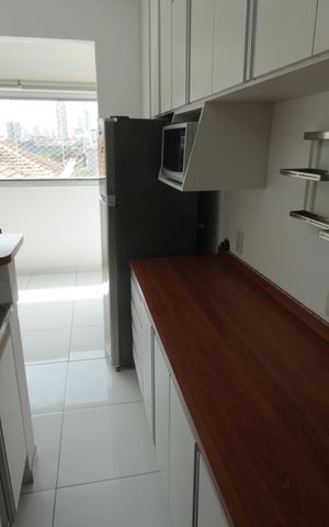 Apartamento para alugar com 90m², 2 quartos e 1 vagaCozinha e Área de Serviço