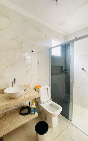 Casa para alugar com 180m², 3 quartos e 2 vagas Casa para alugar com 180m², 3 quartos e 2 vagasBanheiro
