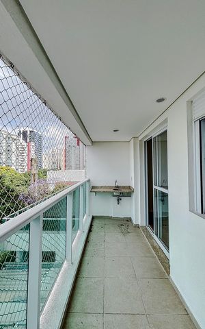 Apartamento à venda com 45m², 1 quarto e 1 vagaVaranda