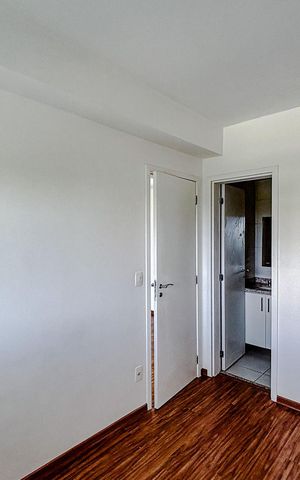 Apartamento à venda com 45m², 1 quarto e 1 vagaQuarto Suíte