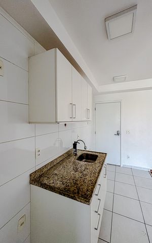 Apartamento à venda com 45m², 1 quarto e 1 vagaCozinha