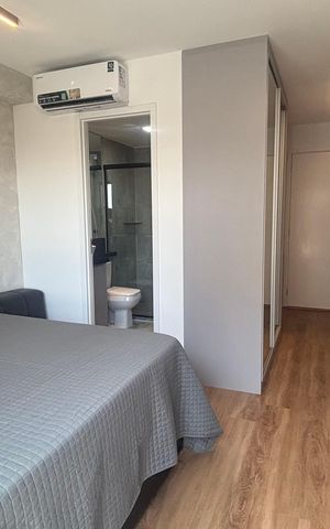 Apartamento para alugar com 26m², 1 quarto e sem vaga