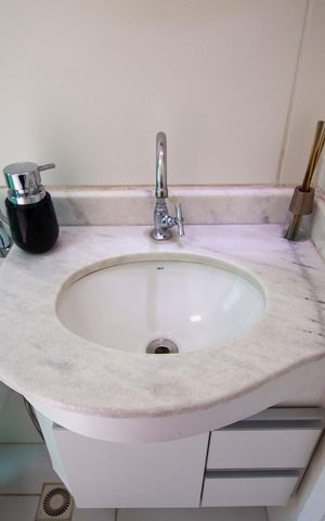 Apartamento para alugar com 55m², 2 quartos e 1 vaga Apartamento para alugar com 55m², 2 quartos e 1 vagaBanheiro