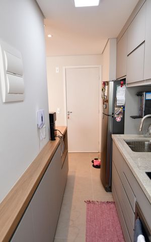 Apartamento à venda com 43m², 2 quartos e 1 vagaCozinha