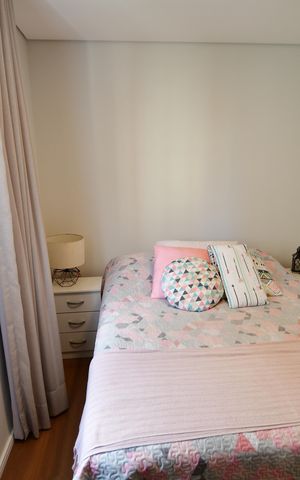Apartamento à venda com 43m², 2 quartos e 1 vagaQuarto 2