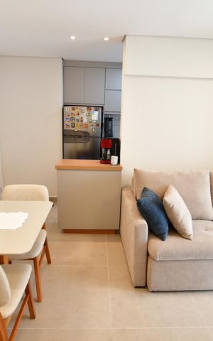 Apartamento à venda com 43m², 2 quartos e 1 vagaSala