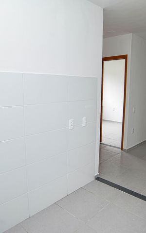 Apartamento para alugar com 43m², 2 quartos e sem vaga Apartamento para alugar com 43m², 2 quartos e sem vagaCozinha e Área de Serviço
