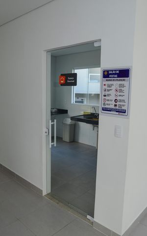 Apartamento para alugar com 43m², 2 quartos e sem vaga Apartamento para alugar com 43m², 2 quartos e sem vagaÁrea comum - Salão de festas
