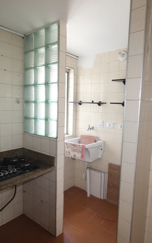 Apartamento para alugar com 52m², 2 quartos e sem vagaCozinha / Área de Serviço