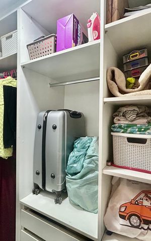 Apartamento para alugar com 40m², 1 quarto e 1 vaga Apartamento para alugar com 40m², 1 quarto e 1 vagaCloset do quarto