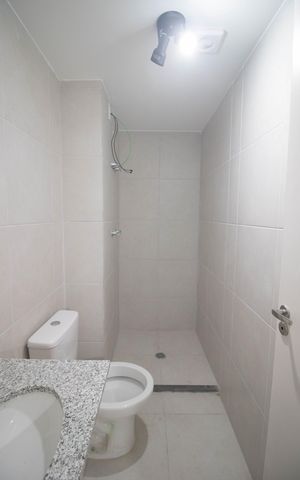 Apartamento para alugar com 35m², 2 quartos e sem vaga Apartamento para alugar com 35m², 2 quartos e sem vagaBanheiro