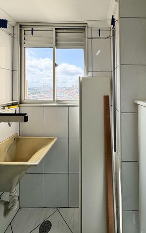 Apartamento à venda com 50m², 2 quartos e 1 vaga Apartamento à venda com 50m², 2 quartos e 1 vagaÁrea de Serviço