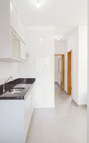 Apartamento para alugar com 42m², 2 quartos e sem vaga Apartamento para alugar com 42m², 2 quartos e sem vagaCozinha e Área de Serviço