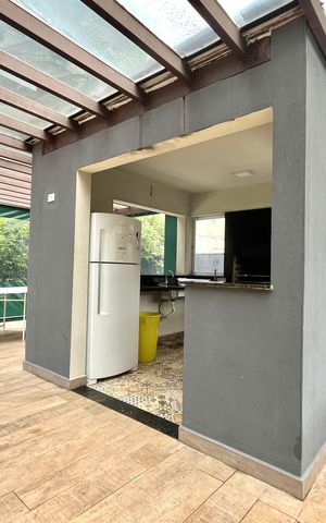 Apartamento para alugar com 95m², 3 quartos e 2 vagas Apartamento para alugar com 95m², 3 quartos e 2 vagasÁrea comum - Churrasqueira