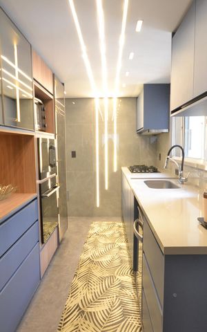 Apartamento à venda com 134m², 3 quartos e 2 vagasCozinha