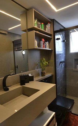 Apartamento à venda com 134m², 3 quartos e 2 vagasBanheiro Social