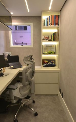 Apartamento à venda com 134m², 3 quartos e 2 vagasEscritório