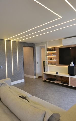 Apartamento à venda com 134m², 3 quartos e 2 vagasSala