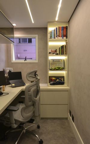 Apartamento à venda com 134m², 3 quartos e 2 vagasEscritório