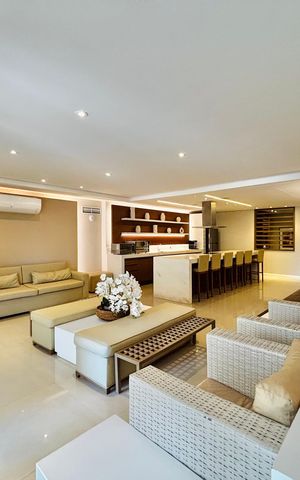 Apartamento para alugar com 123m², 3 quartos e 2 vagasÁrea comum -Salão gourmet 
