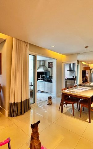 Apartamento para alugar com 123m², 3 quartos e 2 vagasSala 2