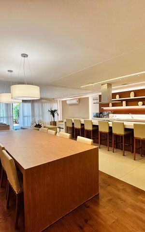 Apartamento para alugar com 123m², 3 quartos e 2 vagasÁrea comum -Salão gourmet 