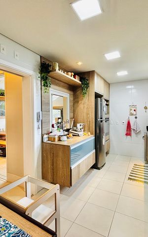 Apartamento para alugar com 123m², 3 quartos e 2 vagasCozinha 