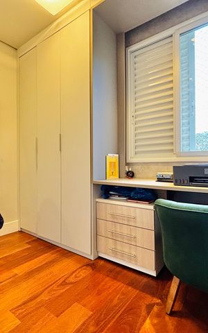 Apartamento para alugar com 123m², 3 quartos e 2 vagasEscritório 