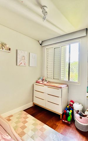 Apartamento para alugar com 123m², 3 quartos e 2 vagasQuarto 