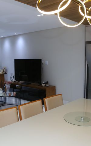 Casa de condomínio à venda com 170m², 3 quartos e 2 vagasSala