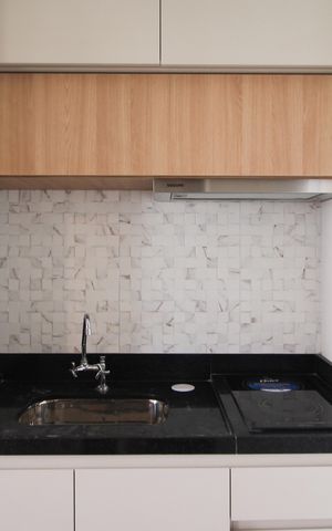 Studio para alugar com 25m², 1 quarto e sem vaga Studio para alugar com 25m², 1 quarto e sem vagaCozinha