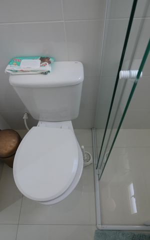Apartamento para alugar com 110m², 2 quartos e 2 vagasBanheiro Social