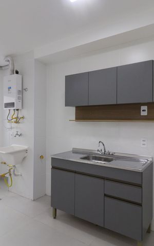 Apartamento para alugar com 37m², 2 quartos e sem vagaCozinha e Área de Serviço