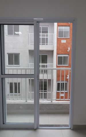 Apartamento para alugar com 37m², 2 quartos e sem vagaVaranda