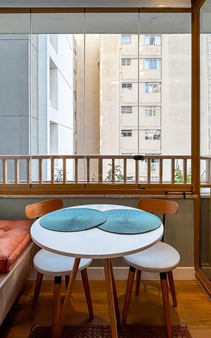 Studio para alugar com 27m², 1 quarto e sem vaga