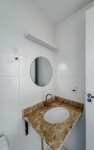 Apartamento para alugar com 68m², 3 quartos e 1 vagaBanheiro da Suíte