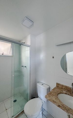 Apartamento para alugar com 68m², 3 quartos e 1 vagaBanheiro da Suíte