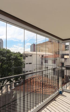 Apartamento para alugar com 47m², 1 quarto e sem vagaVaranda