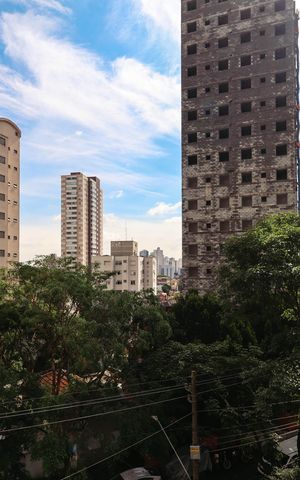 Apartamento para alugar com 47m², 1 quarto e sem vagaVaranda