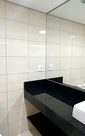 Apartamento para alugar com 76m², 3 quartos e 2 vagas Apartamento para alugar com 76m², 3 quartos e 2 vagasBanheiro da Suíte