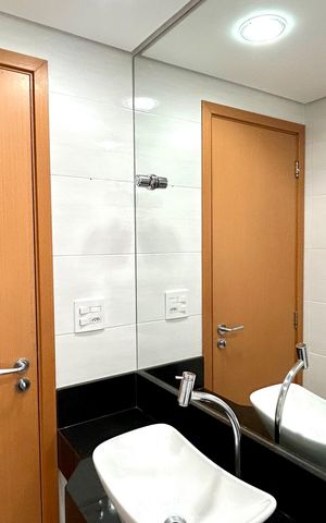 Apartamento para alugar com 76m², 3 quartos e 2 vagas Apartamento para alugar com 76m², 3 quartos e 2 vagasBanheiro 1