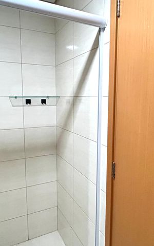Apartamento para alugar com 76m², 3 quartos e 2 vagas Apartamento para alugar com 76m², 3 quartos e 2 vagasBanheiro da Suíte