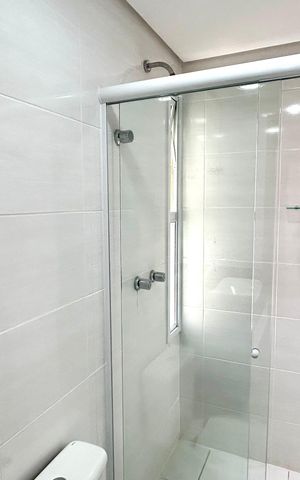 Apartamento para alugar com 76m², 3 quartos e 2 vagas Apartamento para alugar com 76m², 3 quartos e 2 vagasBanheiro 1